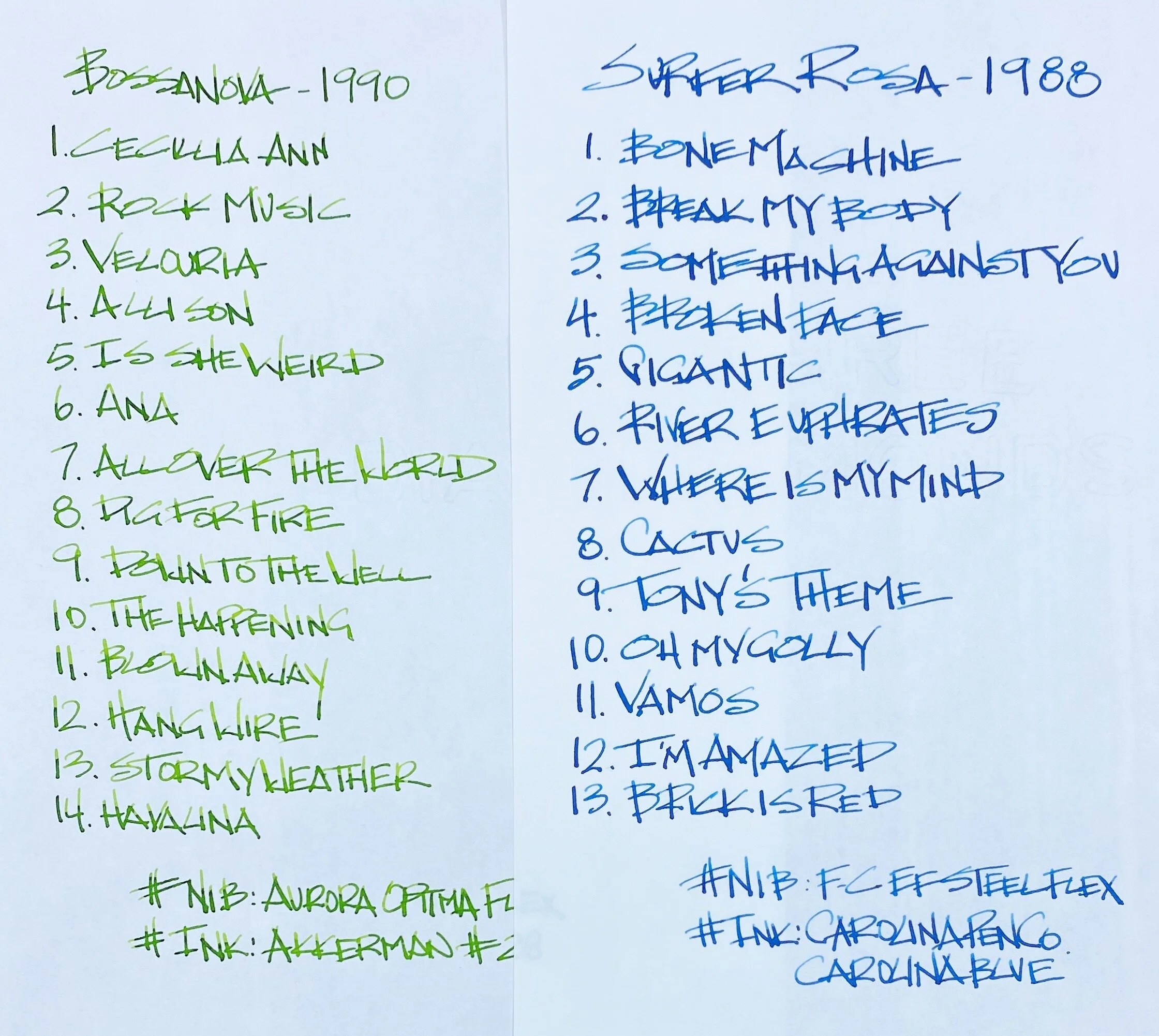 Franklin-Christoph Steel Flex Nib Review — The Pen Addict